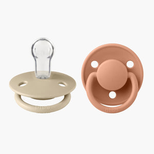 De Lux - Silicone - One Size - Vanilla/Peach - BIBS Denmark