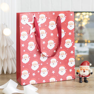 Jolly Santa Christmas Gift Bag - Large - Wonder Imports