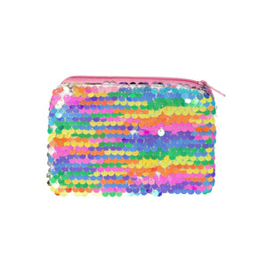 Sequin Coin Purse - Pink Poppy