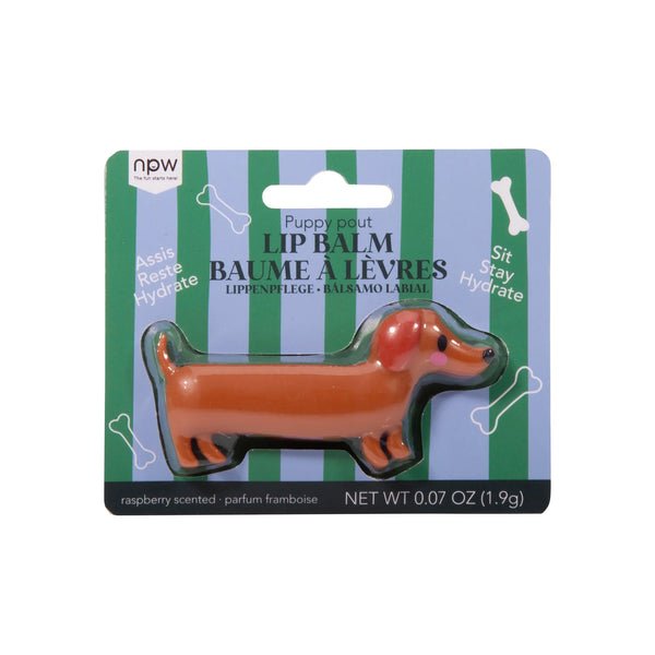Puppy Pout Dog Lip Balm Brown