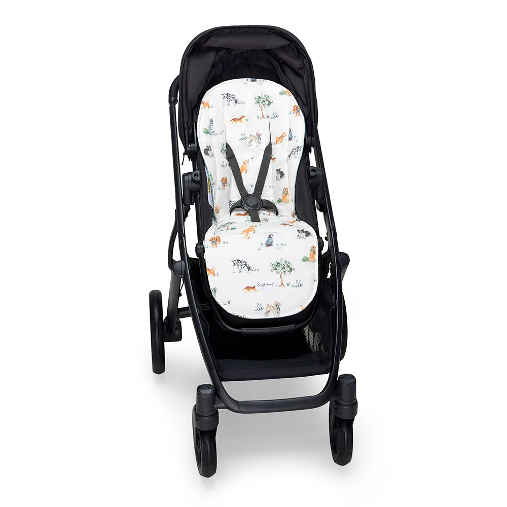 Pram Liner Universal - Dog Park - Snuggle Hunny