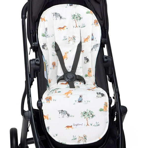 Pram Liner Universal - Dog Park - Snuggle Hunny