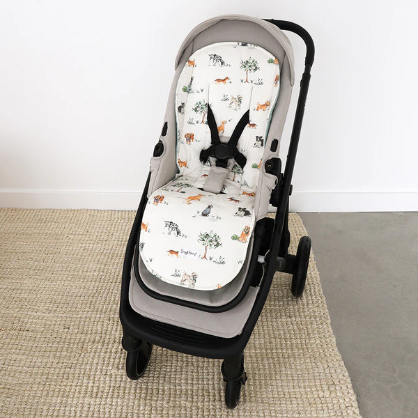 Pram Liner Universal - Dog Park - Snuggle Hunny