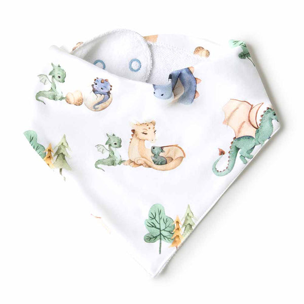 Dragon Organic Dribble Bib - Snuggle Hunny