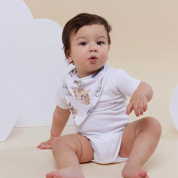 Dragon Organic Dribble Bib - Snuggle Hunny