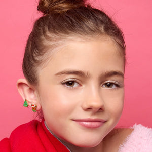 Clip On Earrings | Happy Christmas Tree - Girl Nation