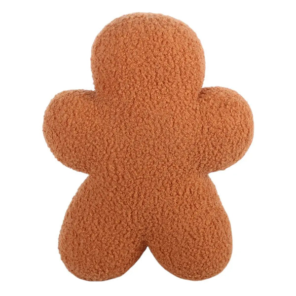 Gingerbread Sugarplum Boucle Cushion - Wonder Imports