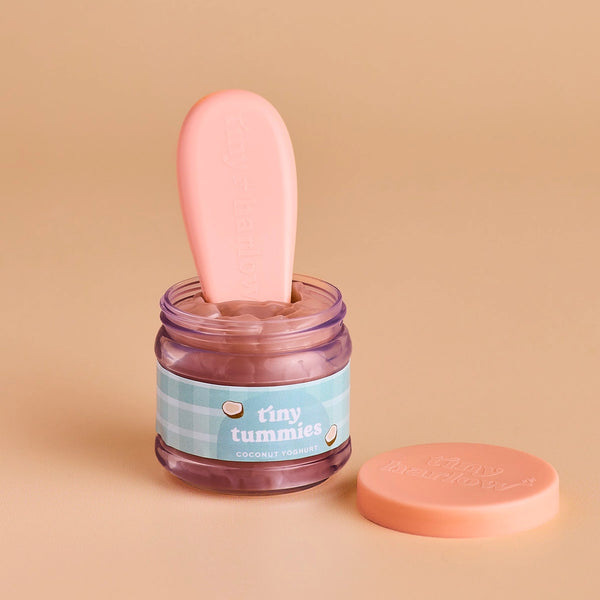 Tiny Tummies Dolls Food Jar - Coconut Yoghurt - Tiny Harlow