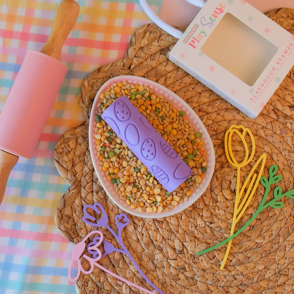 Eco Textured Roller | Easter Eggs - Play Sense