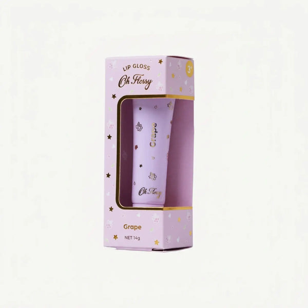 Individual Natural Lip Gloss - Grape - Oh Flossy