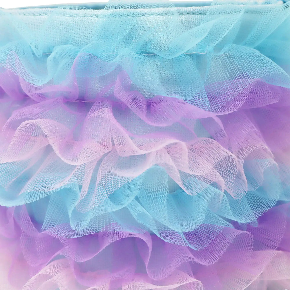 Blue Fairy Ruffle Bag - Pink Poppy