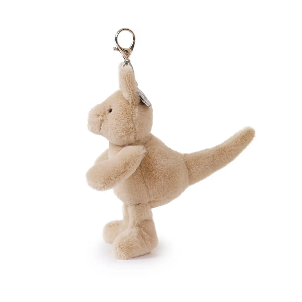 Kip Kangaroo Bag Charm (Vegan Angora) 7"/ 18 cm - OB Designs