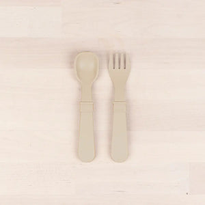 Fork & Spoon Set - Sand - RePlay
