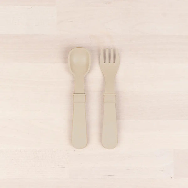 Fork & Spoon Set - Sand - RePlay