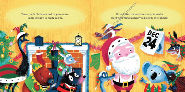 Christmas Fuss In the Broken- Down Bus - Hardback Book