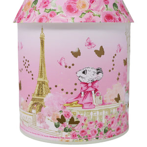 Claris the Chicest Mouse in Paris Colour Changing Led Lantern - Pink Poppy