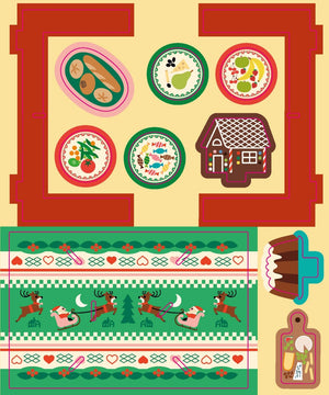 Decorate Your Doll’s House: Christmas Playset