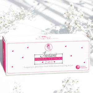 Instant Perineal Ice Packs - Pack of 5 - Ninja Mama
