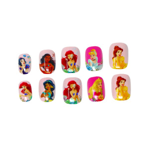 Disney Princess Press On Nails - Pink Poppy