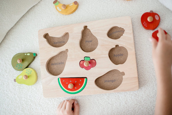 Fruit Knob Puzzle - Q Toys