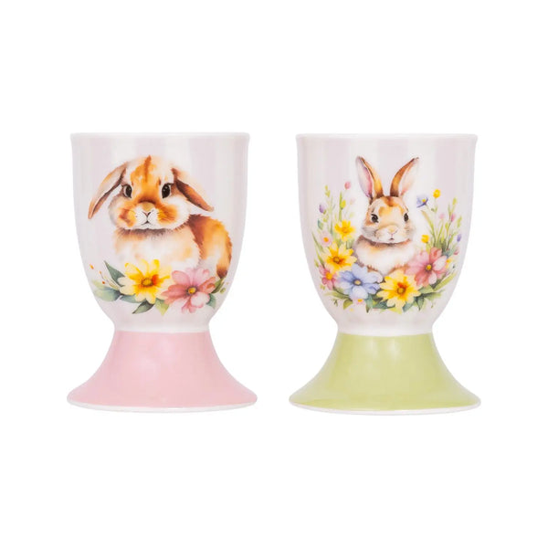 Easter Pink Bunny Egg Cup - Splosh