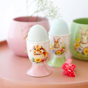 Easter Pink Bunny Egg Cup - Splosh