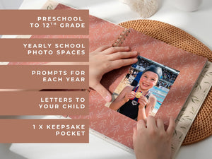 Evergreen - School Memory Book (Emerald) - Peachly
