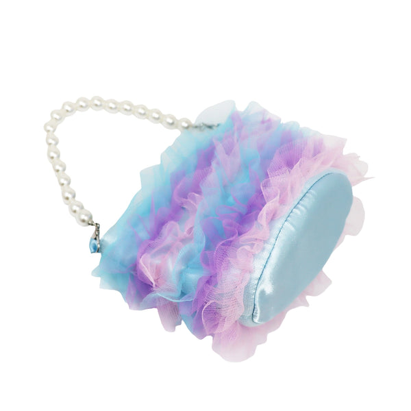 Blue Fairy Ruffle Bag - Pink Poppy