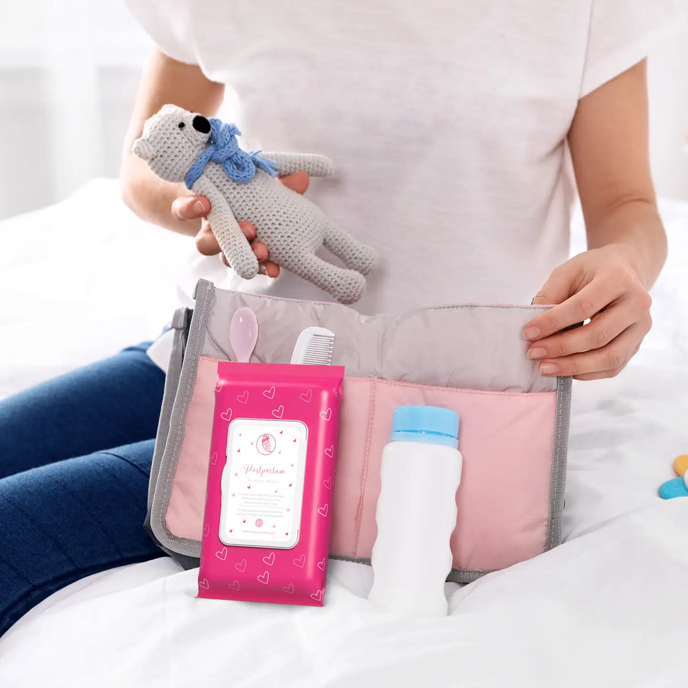 Postpartum Perineal Witch Hazel Recovery Wipes - Ninja Mama