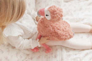 Francesca the Flamingo Weighted Toy  - Mindful and Co Kids