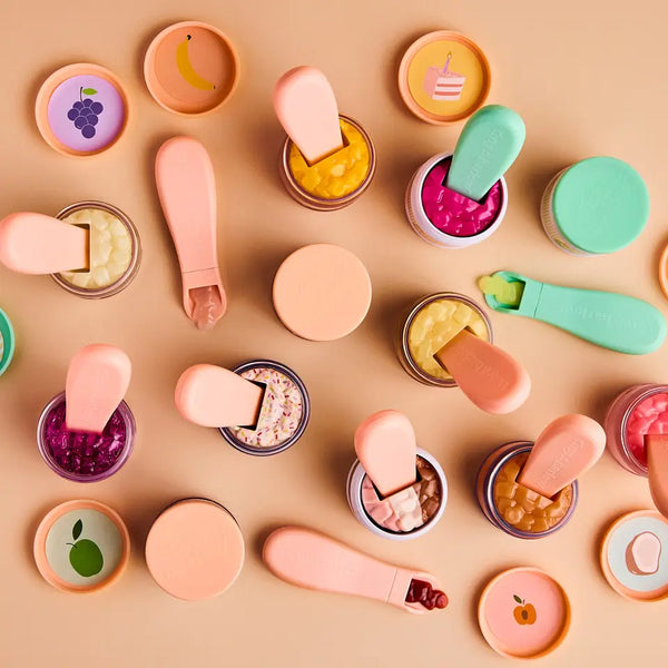 Tiny Tummies Neopolitan Icecream Food Jar and Spoon Set - Tiny Harlow