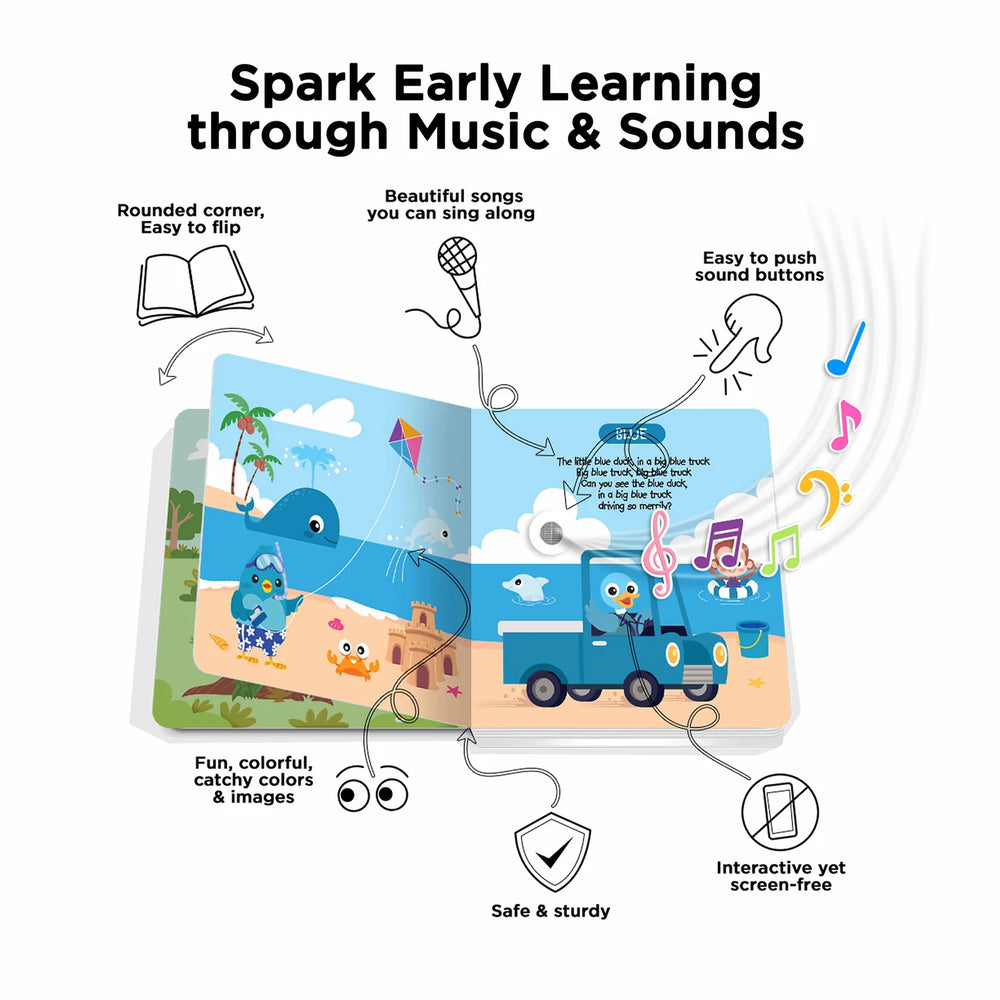 Musical Book - Colour Songs - Ditty Bird