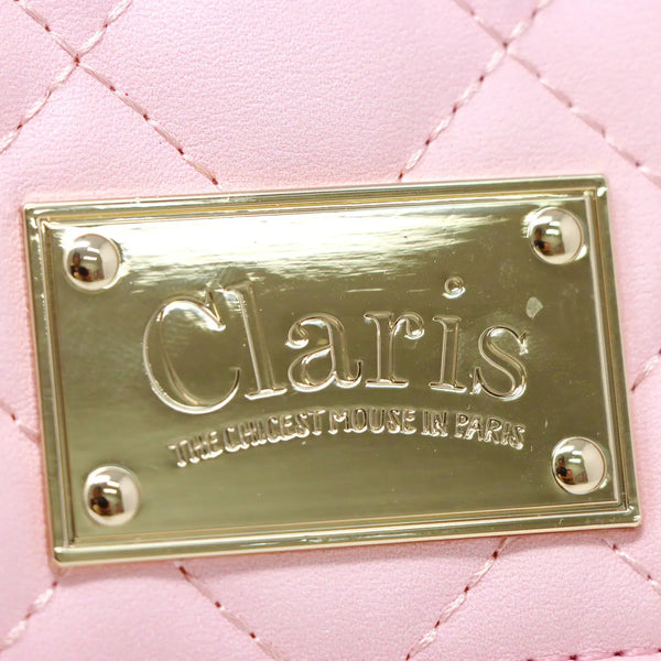Claris Quilted Shoulder Handbag - Pink Poppy
