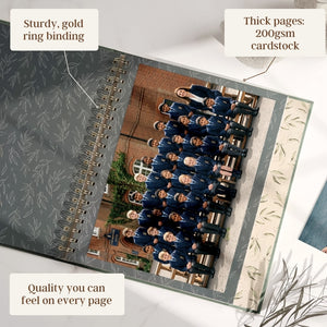 Evergreen - School Memory Book (Emerald) - Peachly