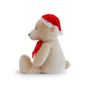 Theo Christmas Bear Soft Toy - Medium - OB Designs