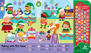 Look & Find - 50-Button Mega Sound Book - Christmas