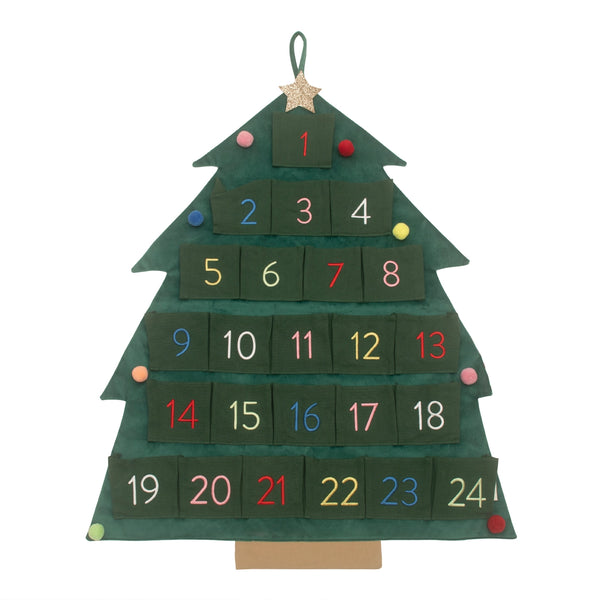 Christmas Tree Reusable Advent Calendar - Rockahula Kids