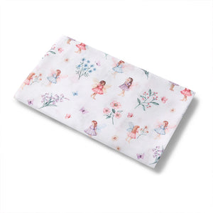 Fairy Garden Organic Muslin Wrap - Snuggle Hunny