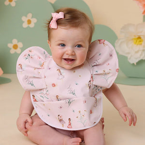 Fairy Dust Frill Snuggle Bib - Snuggle Hunny