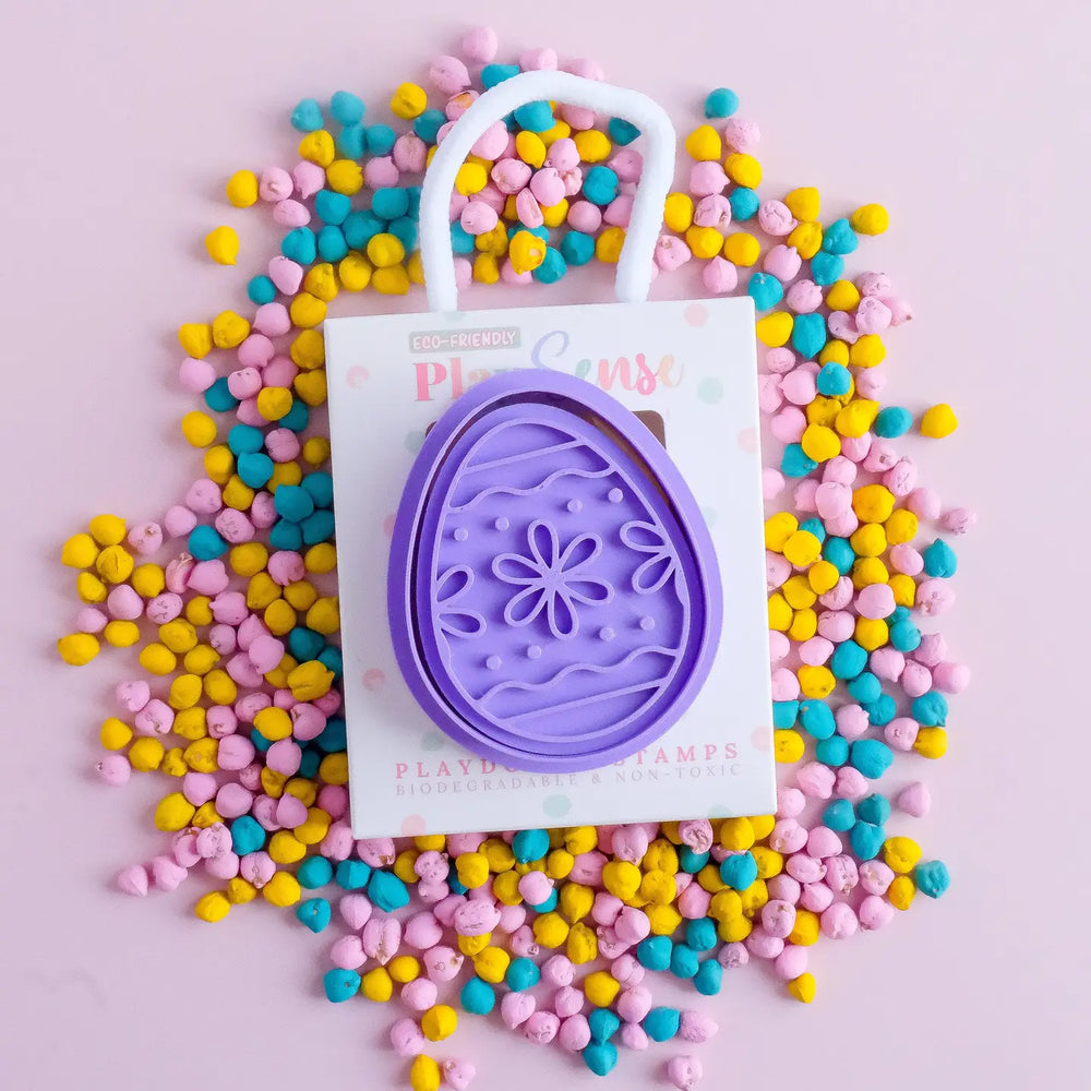 Eco Playdough Stamp | Easter Collection | Easter Egg - Play Sense