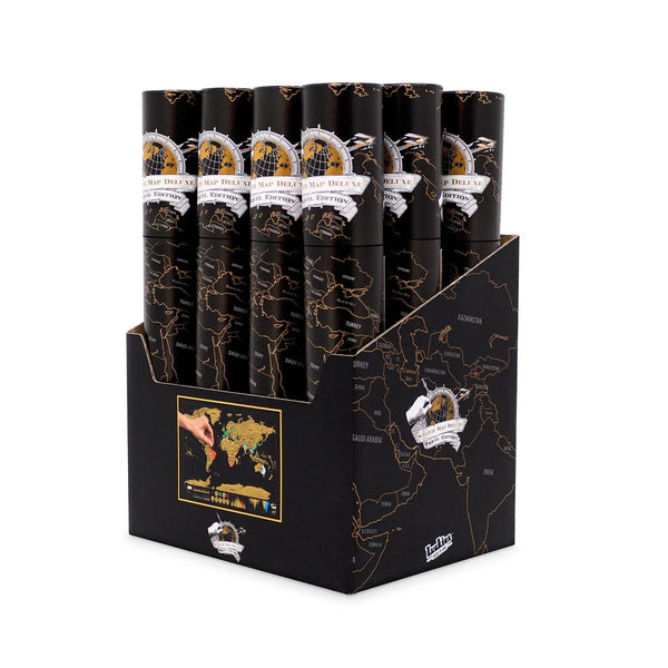 Scratch Map Deluxe Travel Edition - IS GIFT DISCOUNTED