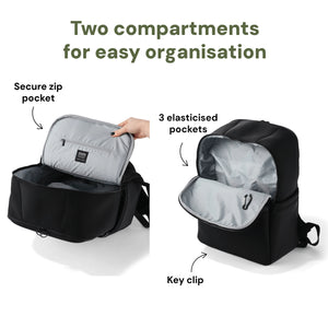 Multitasker Nappy Backpack - Sage Neoprene - OIOI