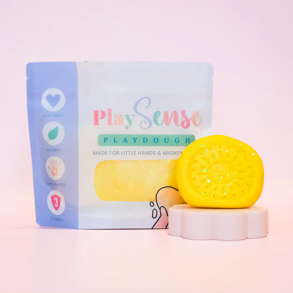 PlayDough | Bright Yellow | Pineapple Scented - Play Sense
