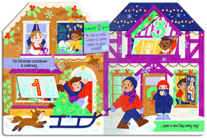 Christmas Village - A Fold-Out Advent Book - Kids Book