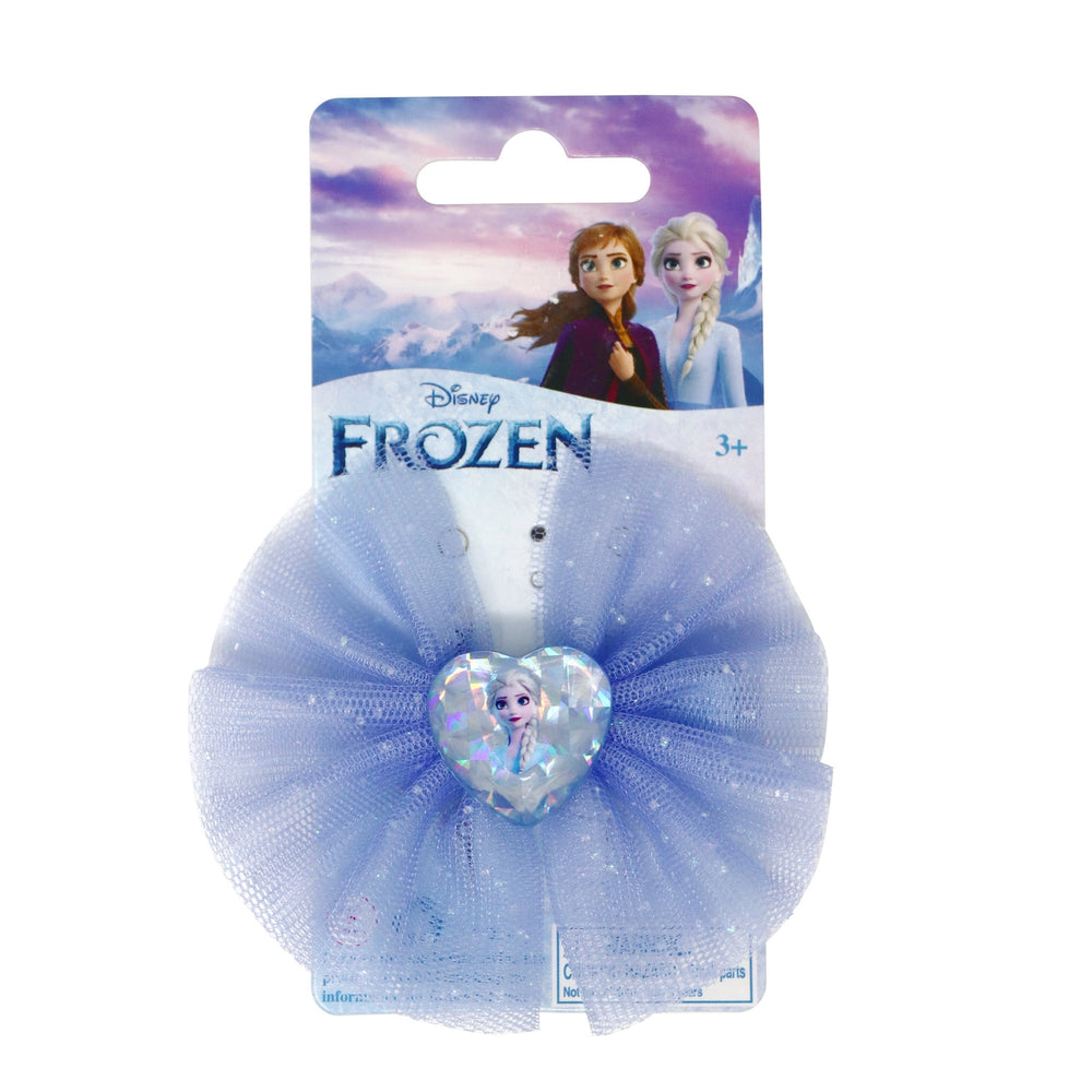Disney Frozen Elsa Glitter Heart Hair Elastic - Pink Poppy