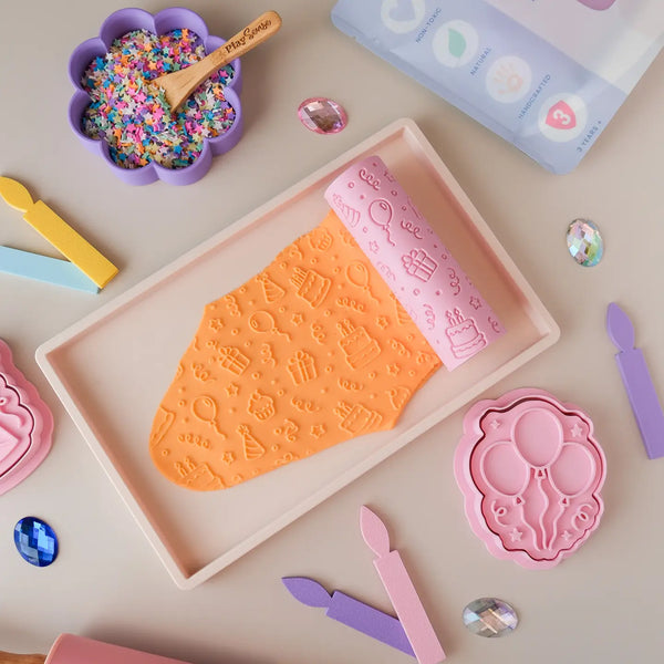 Eco Textured Roller | Happy Birthday - Play Sense