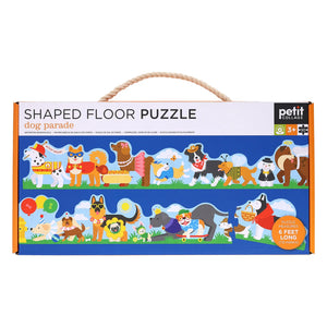 Dog Parade Shaped Floor Puzzle - 30pcs - Petit Collage