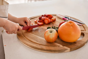 Kiddikutter Child Safe Knife - Dusty Pink