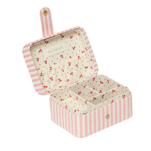 Stripy Cherry Jewellery Box - Rockahula Kids