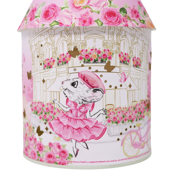 Claris the Chicest Mouse in Paris Colour Changing Led Lantern - Pink Poppy